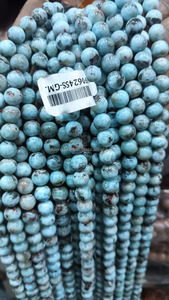 2024สินค้ามาใหม่คุณภาพระดับพรีเมี่ยมสำหรับผู้ชายผู้หญิงเครื่องประดับหินธรรมชาติลูกปัดคริสตัล Larimar จริงสำหรับสร้อยข้อมือเครื่องประดับแฟชั่น - Product Image 5