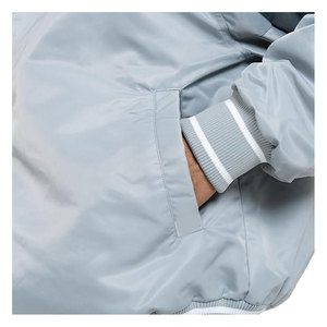 Men's Comfort Wide Satin Baseball Varsity <b>Jacket</b> Premium Smooth <b>Lightweight</b> Breathable Casual Streetwear Stylish Classic - Product Image 3