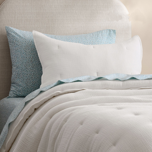 Ensemble de housse de couette matelassée en polyester blanc respirant, hiver, hypoallergénique, lavable en machine, taille double - Product Image 5