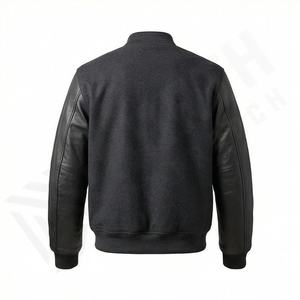 Veste en cuir pour homme NAI-0442A, manteau textile, style bomber, finition suédée, vêtements de protection pour la conduite, couleur personnalisable - Product Image 2