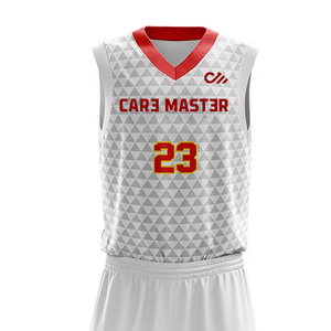 Dernières tendances en matière d'uniformes de basket-ball en gros, imprimés, couleurs et logo personnalisés, séchage rapide, respirant, 100% polyester, design élégant - Product Image 4