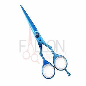 Ciseaux à effiler colorés de 6,0 pouces en acier inoxydable, tranchants, pour droitiers, pour la coupe de cheveux en usine - Product Image 2