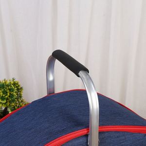 Sac isotherme pliable grande capacité avec logo personnalisé, poignée en aluminium, sac de pique-nique portable - Product Image 5