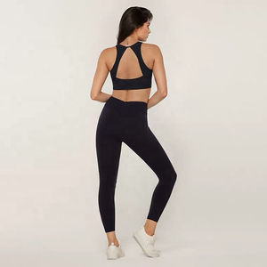 Soutien-gorge de sport OEM ODM de haute qualité pour l'entraînement, vêtements de sport, soutien-gorge de sport sexy noir à dos ouvert, grandes tailles - Product Image 6