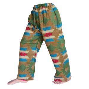 Pantalon de salon en acrylique bleu confortable sarouel de style indien sarouel de qualité avec poches facile à porter confortable élégant - Product Image 6