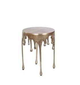 Table basse de salon de qualité supérieure à prix de gros – Meuble design en métal et plateau en marbre pour la maison et le couloir - Product Image 2