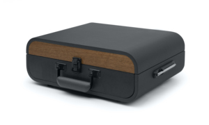 Tocadiscos de Vinilo Portátil ODM con Radio FM, Bluetooth, Codificación USB, Altavoz Integrado, Diseño de Maleta Vintage - Product Image 4