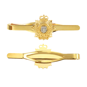 Clips de <span class=keywords><strong>cravate</strong></span> personnalisés, luxueux et abordables, au design unique, poli, sophistiqué, élégant, gravés de fleurs - Product Image 1