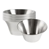 Ensemble élégant de plateaux et coupelles sur piédestal en argent, collection de service de condiments de luxe en acier inoxydable pour la décoration de table moderne