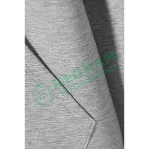 Sweat à capuche zippé unisexe en molleton 100 % coton coupe droite pour homme, avec épaules tombantes et fermeture éclair, idéal pour l'hiver - Product Image 5