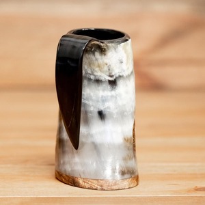 Authentique Chope en Corne de Buffle Polie Écologique Faite à la Main, Qualité Alimentaire, Style Médiéval, Religieuse, Feng Shui, pour Bière - Product Image 3