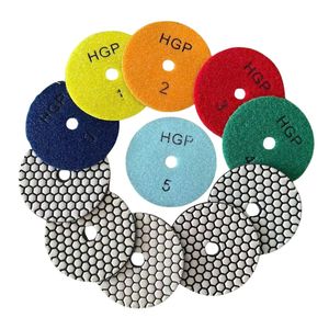 Disco de Pulido en Seco HGP, el Más Vendido # 0 # Amoladora Angular Micro Fina de 5.4 Pulgadas y 3.5mm Compatible con Granito, Mármol y Piedra - Product Image 2