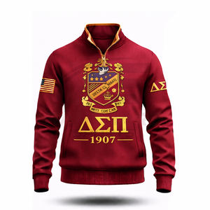 Suéteres Personalizados Premium con Bordado de Letras Griegas, Sudadera para Fraternidades, Suéter con Letras Griegas para Hombres y Mujeres - Product Image 1