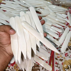 Wholesale Natural Bone Folder Bookbinding <b>Leather</b> Burnishing Paper Folding Creasing <b>Tool</b> OEM Factory Supplier with Cheap Price - Product Image 1