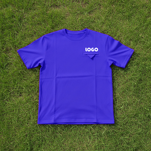 เสื้อยืดโอเวอร์ไซส์ผู้ชายผ้าฝ้าย 100% คุณภาพสูง 220 กรัม ปักโลโก้ 3 มิติ แบบกำหนดเอง ดีไซน์เรียบง่าย - Product Image 6