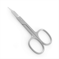 KOUNAIN Ciseaux de pédicure incurvés en acier inoxydable 420 de 3,5'' de qualité supérieure, légers, durables, pour soins des cuticules et des ongles, manucure