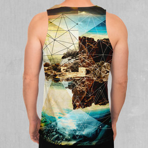 Full Sublimation Beach High Quality Custom Logo Design Men Gym <b>Stringer</b> Tank Top Fitness Clothing Cotton Sleeveless <b>Vests</b> - Product Image 2
