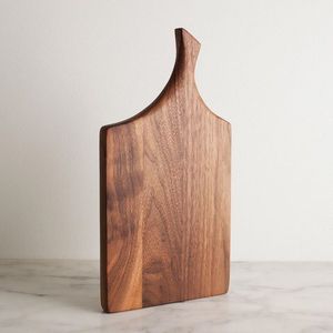 Handcrafted Wooden Chopping Board Durable Natural Wood <b>Kitchen</b> Cutting Surface For Vegetables Fruits Meat Bread - Product Image 2