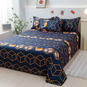 100% Cotton <b>Duvet</b> <b>Cover</b> Set Soft Breathable Durable Bedding with Zipper Closure <b>Duvet</b> <b>Cover</b> Sets - Product Image 4