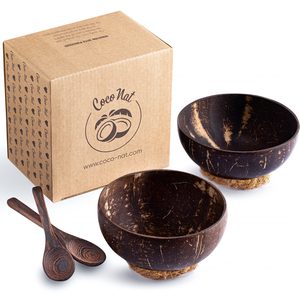 Tazones de Coco Reutilizables al por Mayor |   Tazones para Smoothies Hechos a Mano y Sostenibles para Restaurantes - Product Image 3