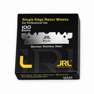 Cuchillas de Afeitar JRL de Acero Inoxidable de un Solo Filo, 100 Medias Cuchillas de Alta Calidad, 10 mm de Longitud - Product Image 4
