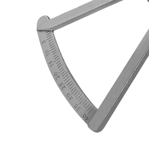 Castroviejo Caliper 3.5″ Straight 0–40mm Graduated Surgical Measuring Instrument Stainless Steel <b>Precision</b> <b>Tool</b> - Product Image 6