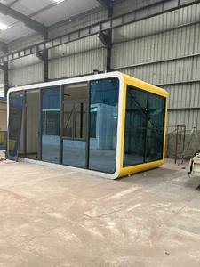 Conteneur préfabriqué imperméable de haute qualité pour salon, bureau à domicile, <span class=keywords><strong>appartement</strong></span>, hôtel-capsule mobile, cabine Apple - Product Image 6