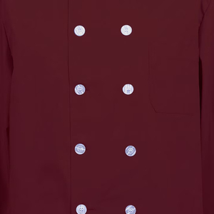 Vestes de chef pour hommes, logo et couleur personnalisés, haute qualité, prix bas, design simple, manches longues, bon service, vêtements de cuisine. - Product Image 6