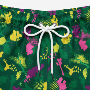 กางเกงขาสั้นชายหาดผ้าแคนวาสโพลีเอสเตอร์ 100% ระบายอากาศ แห้งเร็ว เป็นมิตรกับสิ่งแวดล้อม แฟชั่นฤดูร้อนใหม่ ขายส่ง MOQ ต่ำ รับสกรีนแบบ Sublimation เต็มตัว - Product Image 5