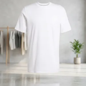 T-shirt Homme Tendance Coupe Slim Léger Respirant Tissu d'Été Col Rond Manches Courtes Vêtement de Sport pour la Gym Entraînement Fitness - Product Image 2