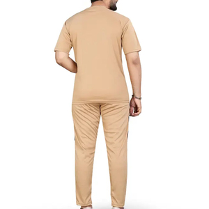 Chándal de Verano para Hombre, Hecho a Medida, de Alta Calidad, 100% Algodón Sólido, Transpirable, Ligero, de Secado Rápido, Color Personalizado, Venta al Por Mayor - Product Image 2