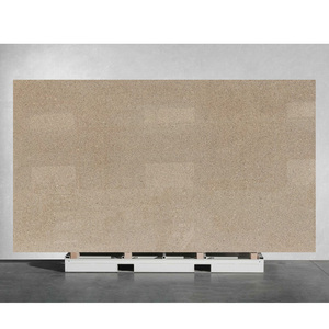 Plan de travail en quartz granulaire beige Miami, aspect terrazzo, pour cuisine et salle de bain, en quartz à base de copeaux de verre - Product Image 1