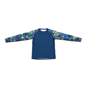 High Performance UV sun Protection Compression Shirt long Sleeve Polyester Spandex bjj men Rash Guard Long Sleeve Shirt - Product Image 6