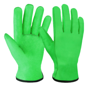 High Performance Breathable Durable Anti-static Sheep Grain Leather <b>Driver</b> Work <b>Gloves</b> Reflective Safety Industrial Protection - Product Image 5