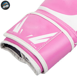 Guantes de Boxeo de Cuero Profesionales de Alta Calidad con Diseño Personalizado, OEM, Absorción de Humedad, Cierre de Gancho y Bucle, Unisex - Product Image 2