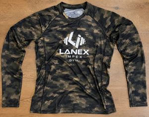 <b>Men's</b> <b>Compression</b> Rash Guard Long Sleeve Gym <b>Shirt</b> Camouflage Athletic Workout Training Fitness Base Layer Sportswear Top - Product Image 5