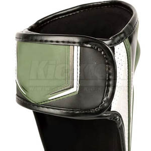 Custom Design Wholesale PU Leather High Quality <b>MMA</b> <b>Shin</b> <b>Guards</b> Professional Non-Slip Foldable Lightweight Safety <b>Shin</b> Pads - Product Image 6