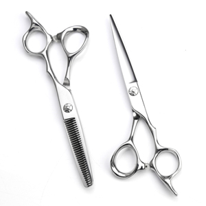 Ciseaux de coiffure professionnels japonais pour la coupe et l'éclaircissement des cheveux, ciseaux de barbier - Product Image 6