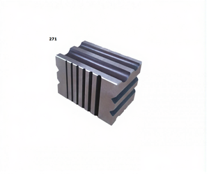 Moule rectangulaire en fer 271 pour outils de repoussage - Fabrication de bijoux - Product Image 2