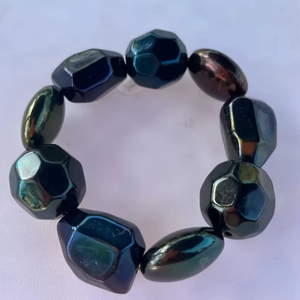 Handmade Beaded Bracelets with Fancy Design Vintage Style Epoxy Resin Bracelets for Party Wear Valentine Day Accessory - Product Image 1