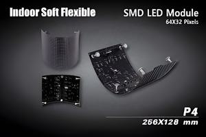 High Definition P1.8-P4 Full Color Soft <strong>Flexible</strong> LED <strong>Display</strong> <strong>Module</strong> for Shopping Mall Animation and Graphics - Product Image 6