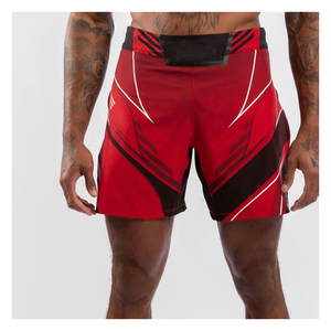 Shorts de boxe MMA personnalisés pour femmes, hommes, adultes, unisexes, impression numérique, 100% polyester, respirant, vêtements de combat - Product Image 3