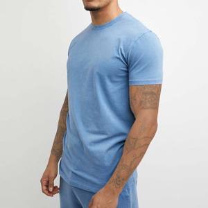 T-shirts en polyester/coton de haute qualité, vente en gros, pas cher, personnalisation OEM, logo personnalisé pour hommes, séchage rapide, respirant - Product Image 2