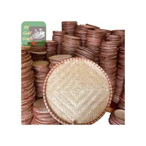 Juego de 3 Cestas de Bambú Apilables de Alta Resistencia para el Mercado Minorista Canadiense, Precio Directo de Fábrica, Exportación - Product Image 6