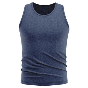 เสื้อกล้ามออกกำลังกายสไตล์สตรีท บอดี้บิลดิ้ง ฟิตเนส ผ้าฝ้าย 100% ลายสก็อต ระบายอากาศได้ดี ไซส์ใหญ่พิเศษ เสื้อกล้ามผู้ชาย - Product Image 2