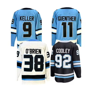 Uniforme de Hockey sobre Hielo, Diseño Personalizado, Sublimación, Jersey de Manga Larga para Adultos con Logotipo y Estampado Totalmente Personalizables - Product Image 6