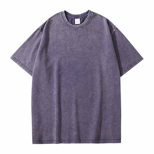T-shirt surdimensionné pour homme en coton 100% de haute qualité, avec épaules tombantes et broderie personnalisée, vente en gros - Product Image 3