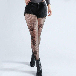 Fishnet <b>Stocking</b> Elastic <b>Sheer</b> Thigh High Net Hosiery Sexy Legwear Nightclub Party Costume Trendy Fashion Accessories - Product Image 1