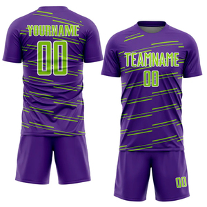 Ensemble de football de haute qualité imprimé par sublimation, deux pièces, short de football, uniforme de football à séchage rapide avec nom et numéro du joueur - Product Image 1
