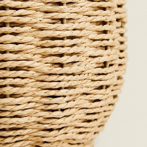 Top Selected Wholesale Handcrafted Woven Tall Storage Basket <b>With</b> Hinged <b>Lid</b> Laundry Hamper For Home Hotel Room <b>Bathroom</b> Decor - Product Image 5
